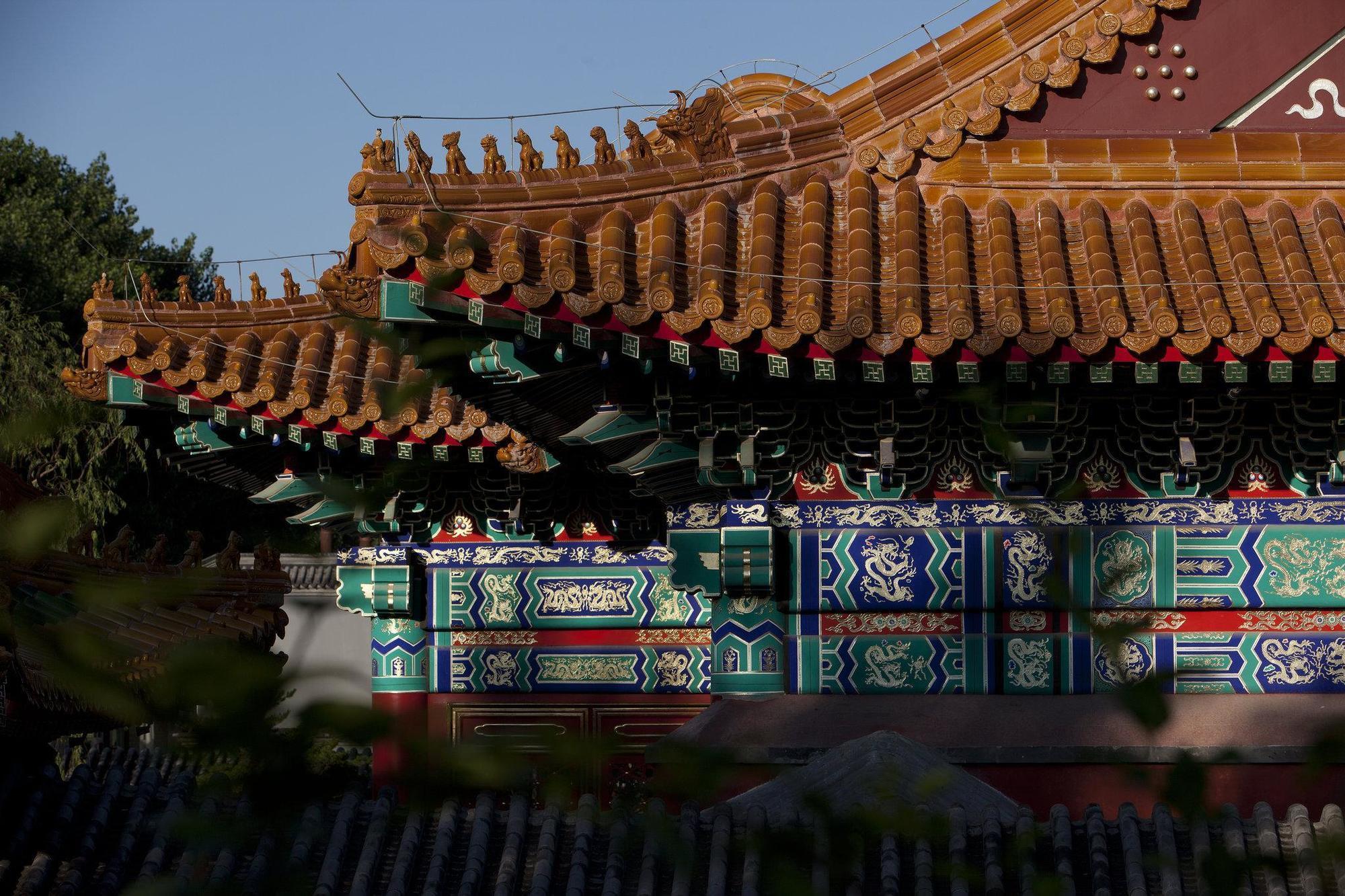 Lv Garden Huanghuali Art Galery Beijing Hotel Yinjiafu Exterior photo